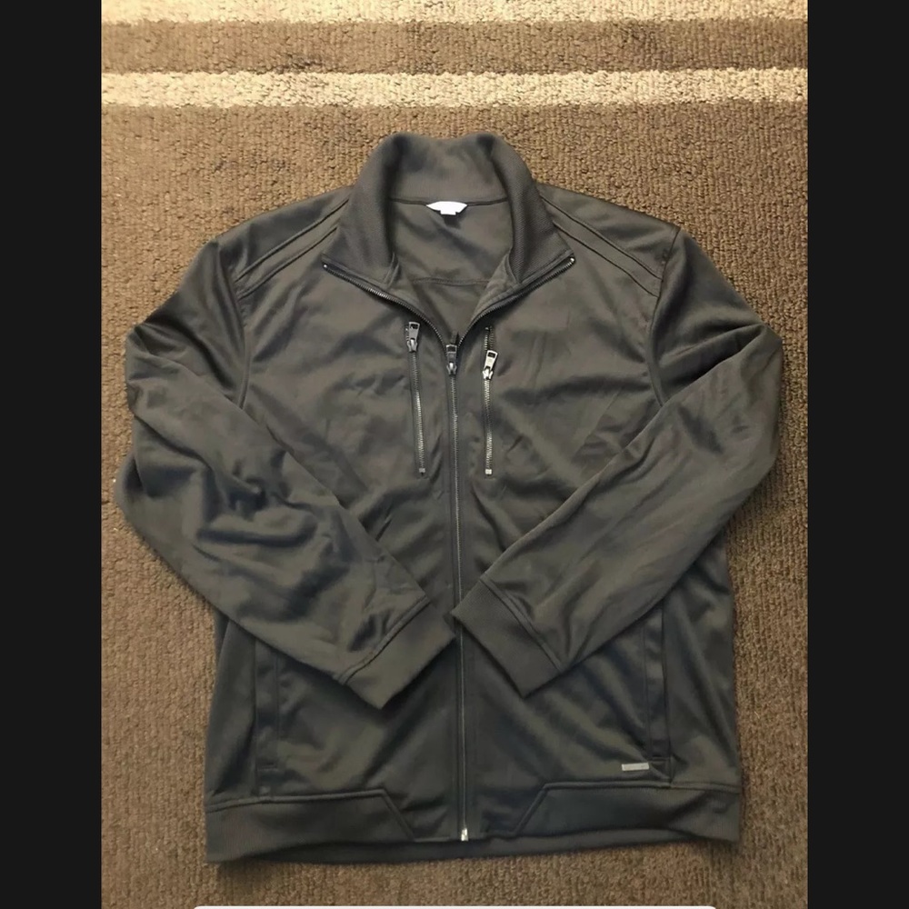 Men’s Calvin Klein Olive Bomber Jacket Size XL